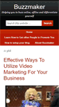 Mobile Screenshot of buzzmaker.ro